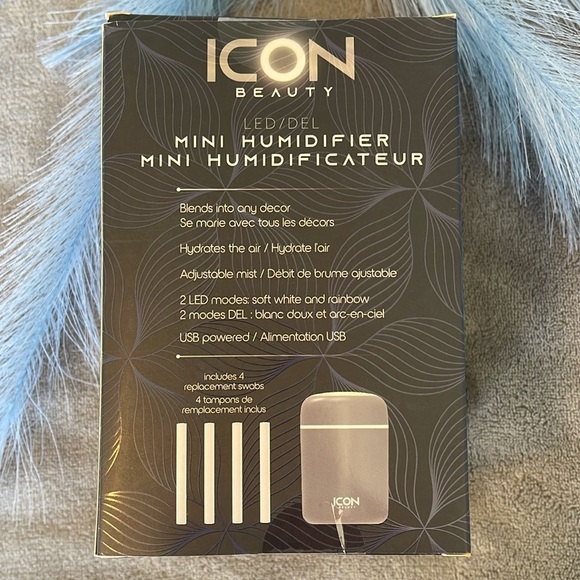 New in Box- Icon beauty - USB powered, mini humidifier - Picture 4 of 7
